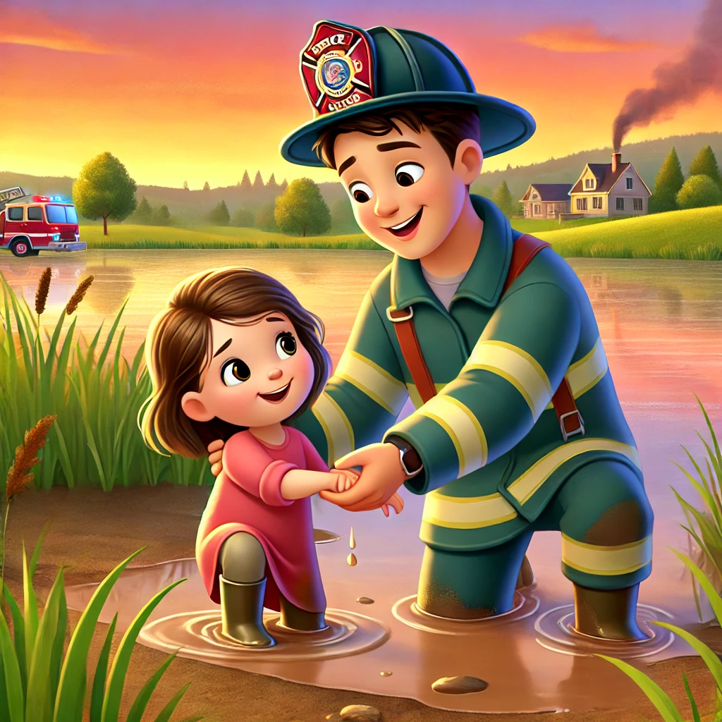 Bence, a bátor tűzoltó meséje